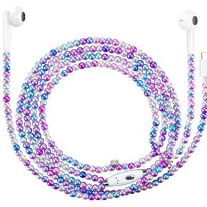 USB C Wired Headphones for iPhone 16 15 Pro Max Plus USB Type C Earbuds with Mic